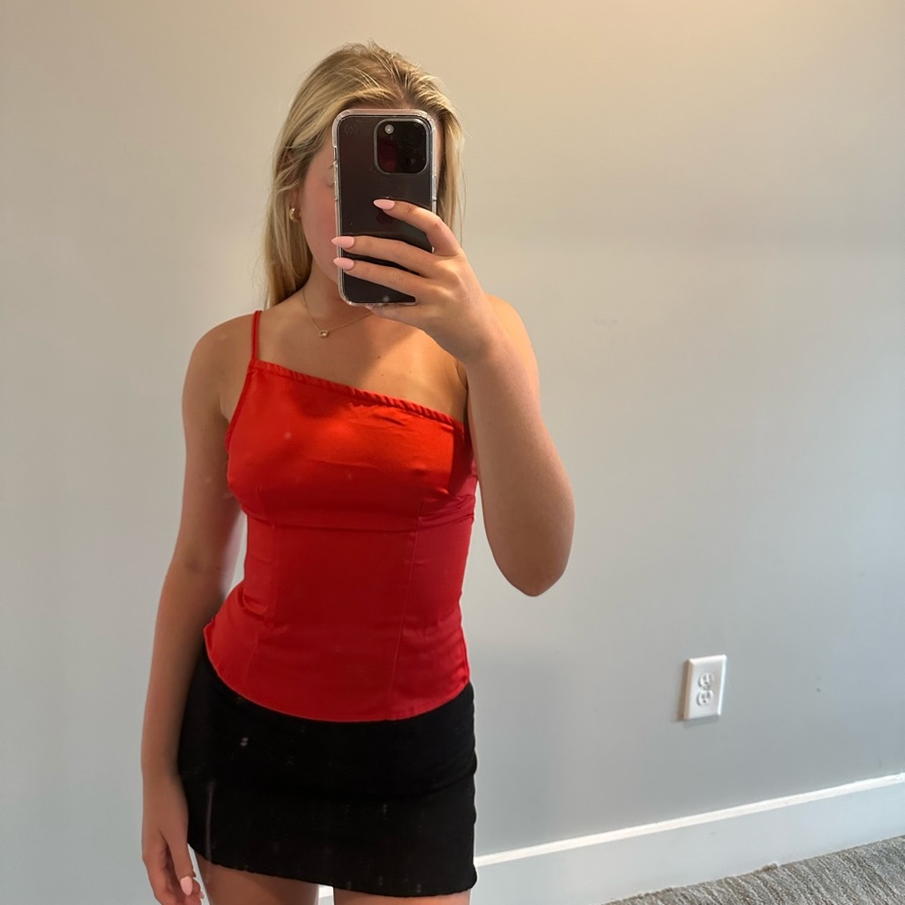 REVOLVE asymmetrical fitted top. size XXS